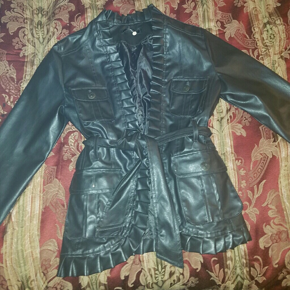 Destiny Platinum Leather Jacket